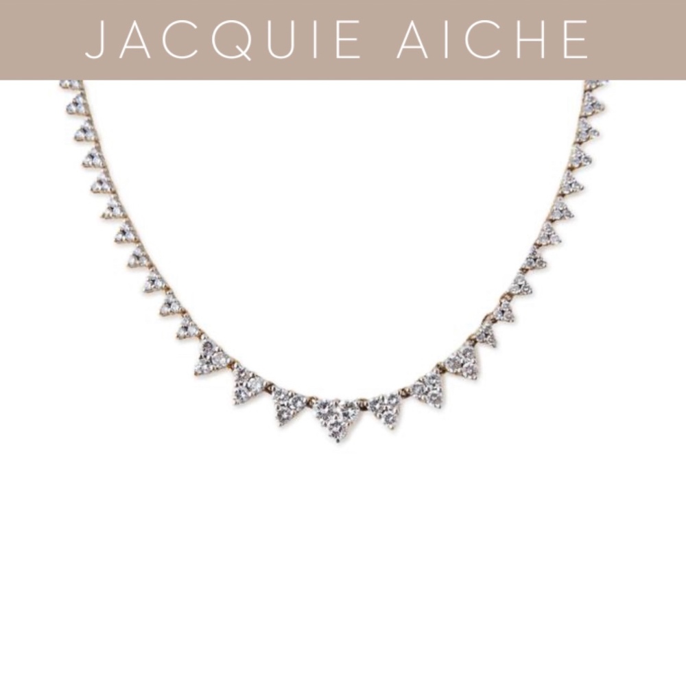 Jacque Aiche - Elizabeth Necklace Diamonds/Gold